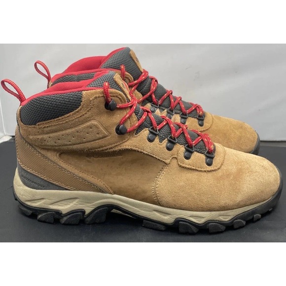 Columbia Newton Ridge Plus 2 Chestnut Suede Hiking AT Boots Mens 12 Fast Ship main image 9